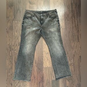 Fashion Nova Distressed Gray Slim Jeans